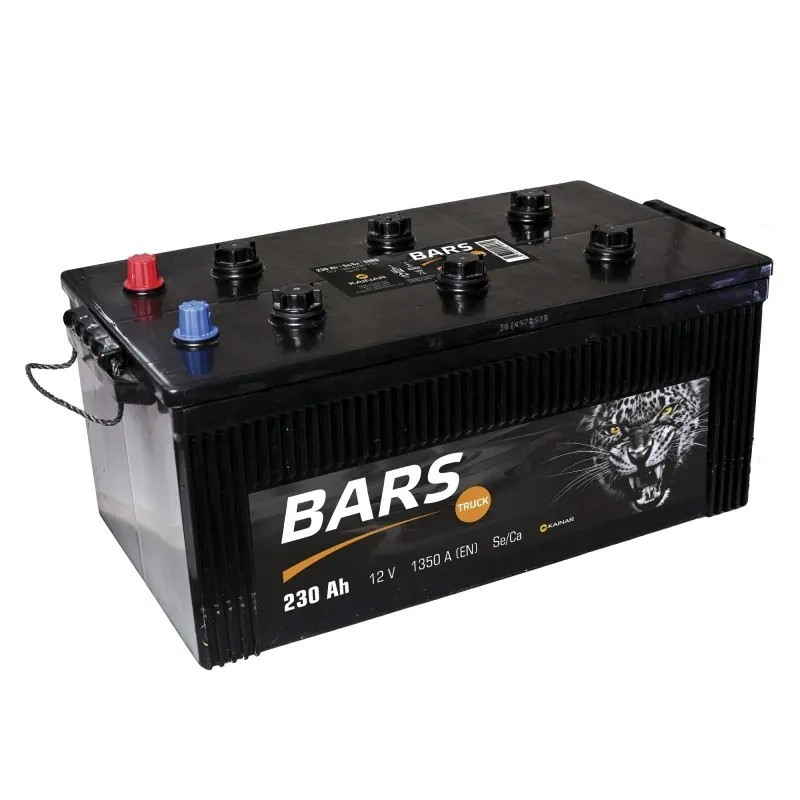 Аккумулятор BARS 6СТ-230 230Ah 1300A 518x246x291 "+ -"