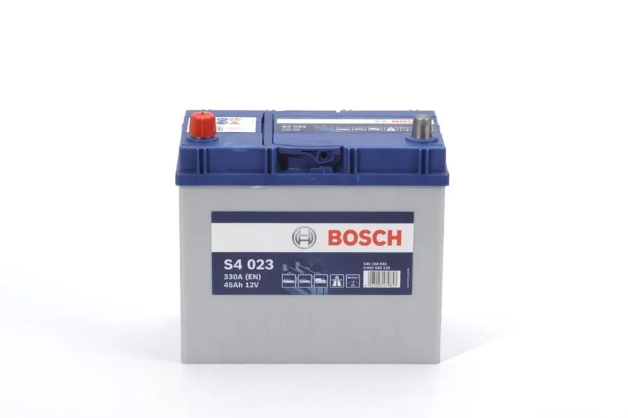 Аккумулятор BOSCH S4 023 45Ah 330A 238x135x227 "+ -"