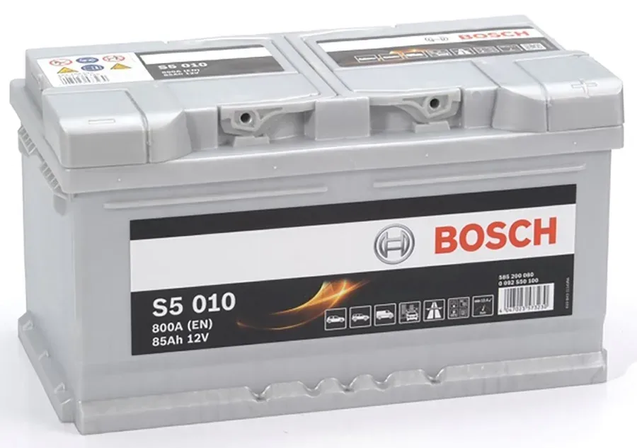 Аккумулятор BOSCH S5 010 85Ah 800A 315x175x175 "- +"