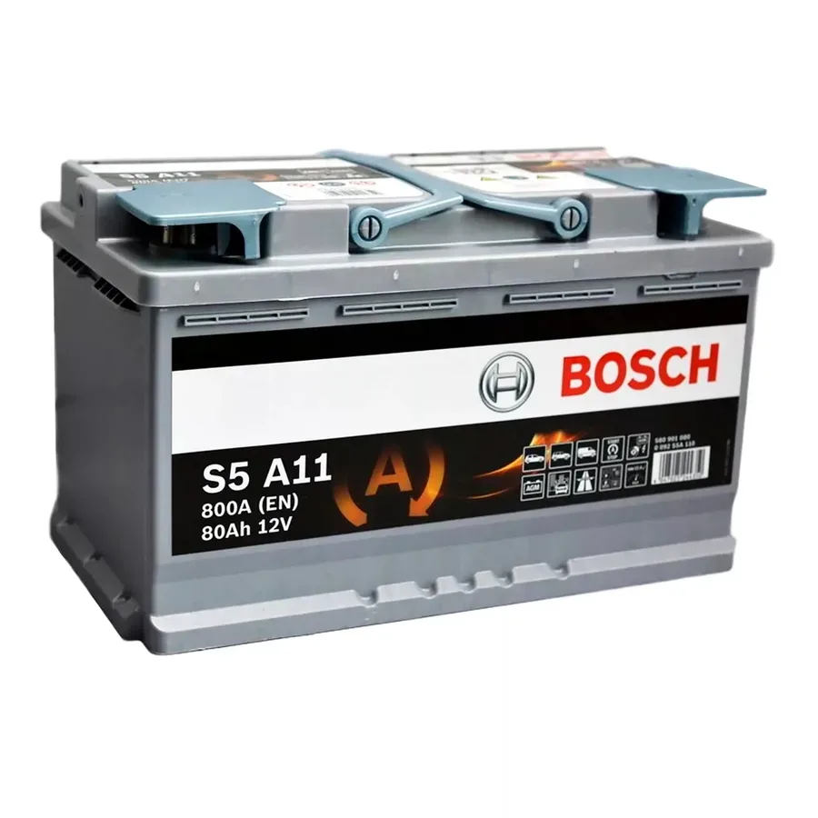 Аккумулятор BOSCH S5 A11 AGM 80Ah 800A 315x175x190 "- +"