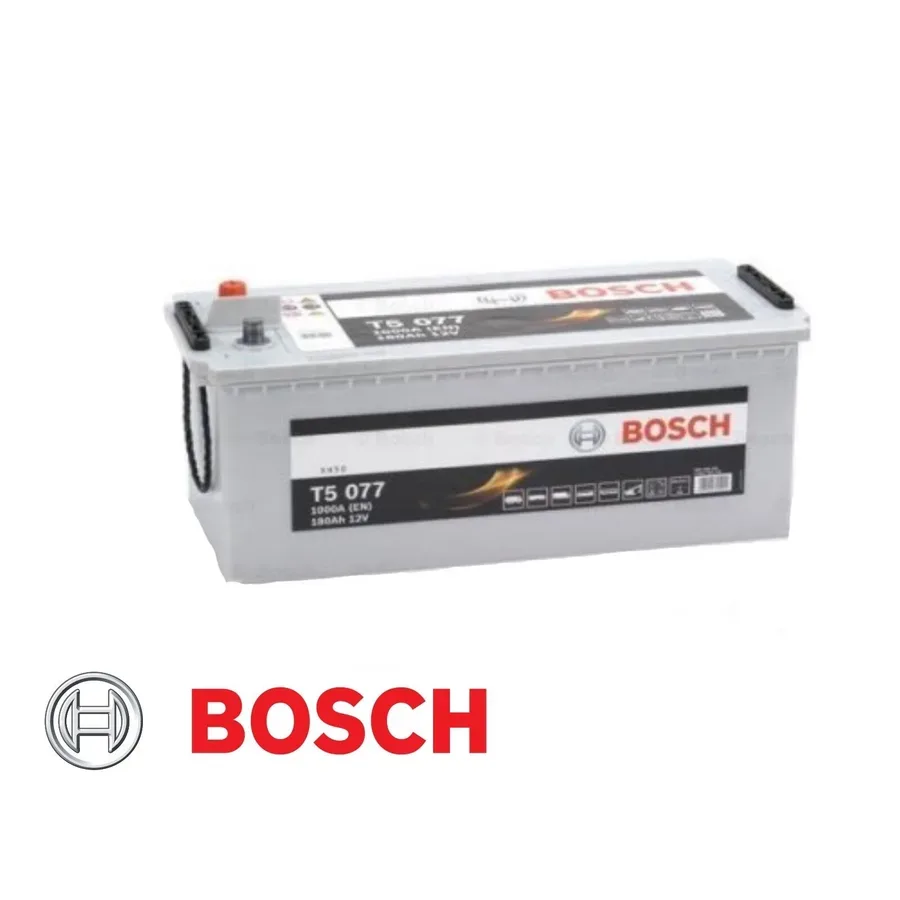 Аккумулятор BOSCH T5 077 180Ah 1000A 518x223x223 "+ -"