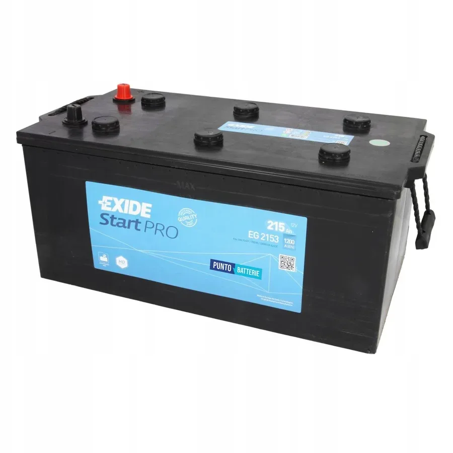 Аккумулятор EXIDE HEAVY Professional EG2153 215Ah 1200A 518x279x240 "+ -"