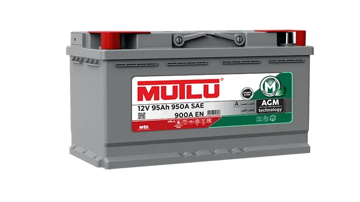 Аккумулятор Mutlu AGM 95Ah 900A 353x175x190 "- +"