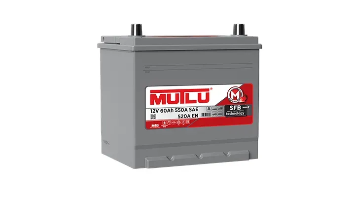 Аккумулятор Mutlu 60Ah 520A 232x173x225 "- +"