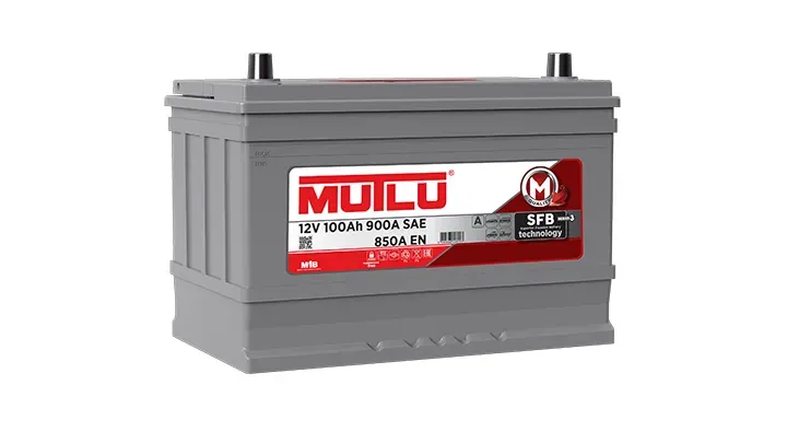 Аккумулятор Mutlu 100Ah 850A 306x175x224 "- +"