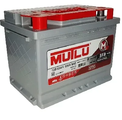 Аккумулятор Mutlu 63Ah 600A 242x175x190 "+ -"