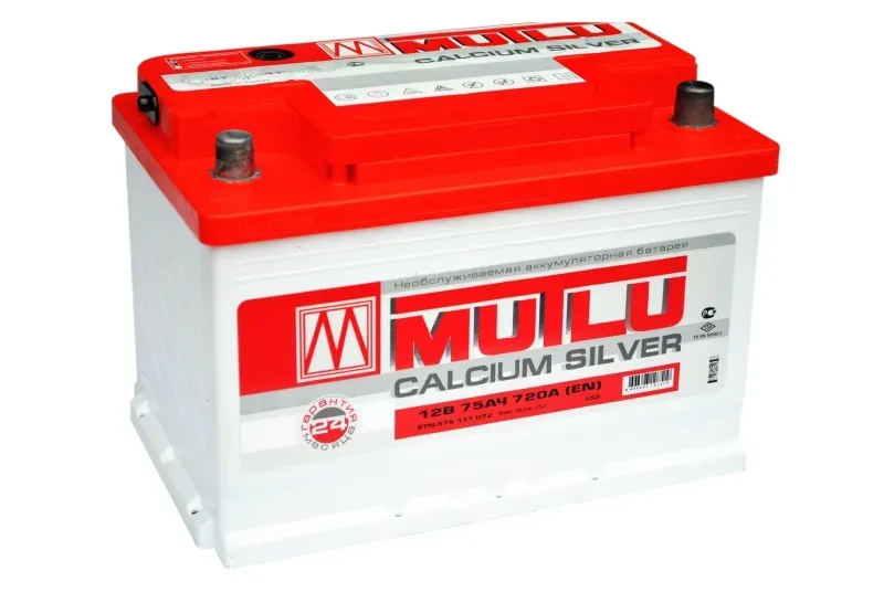 Аккумулятор Mutlu 75Ah 720A 278x175x175 "- +"