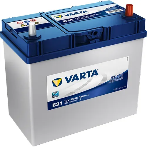 Аккумулятор Varta SLI B31 45Ah 330A 238x135x227 "- +"