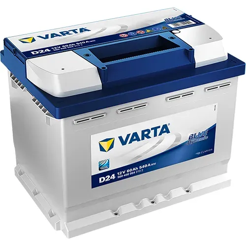 Аккумулятор Varta SLI D24 60Ah 540A 242x175x190 "- +"