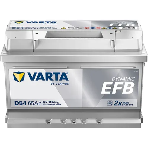 Аккумулятор Varta EFB 65Ah 650A 242x175x190 "- +"