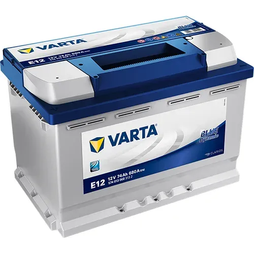 Аккумулятор Varta SLI E12 74Ah 680A 278x175x190 "+ -"
