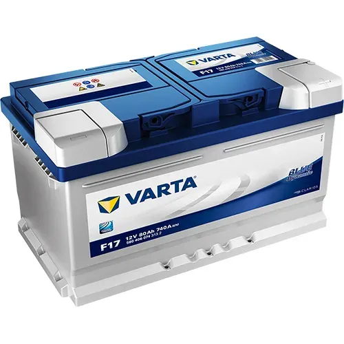 Аккумулятор Varta SLI F17 80Ah 740A 315x175x175 "- +"