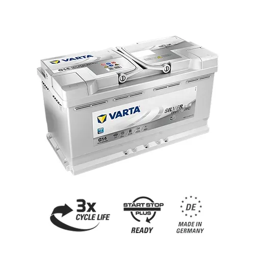 Аккумулятор Varta Silver Dynamic AGM G14 95Ah 850A 353x175x190 "- +"