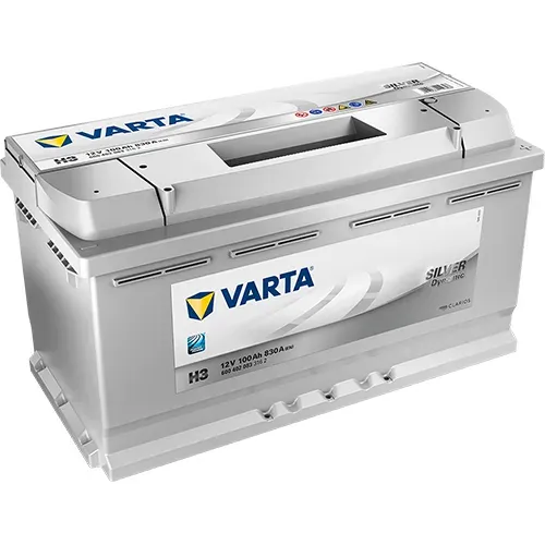 Аккумулятор Varta Silver Dynamic H3 100Ah 830A 353x175x190 "- +"