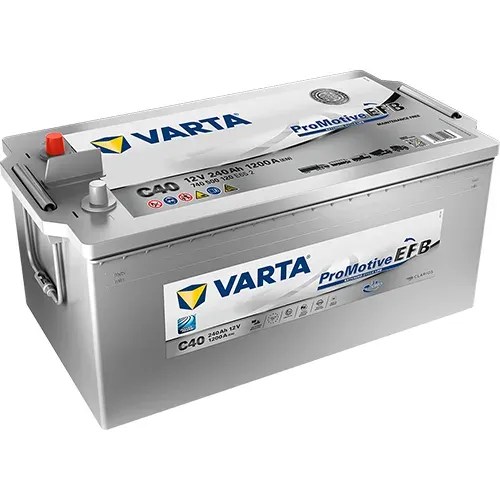 Аккумулятор Varta Promotive EFB C40 240Ah 1200A 518x246x276 "+ -"